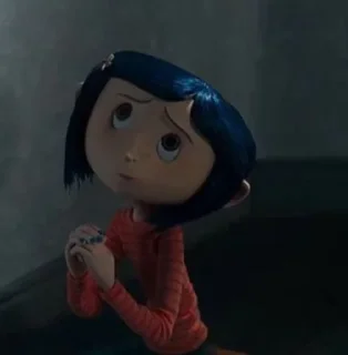 Sticker 🥺 Coraline jones🗝️ :: @fStikBot