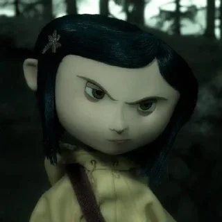 Telegram stiker 😡 Coraline jones🗝️ :: @fStikBot