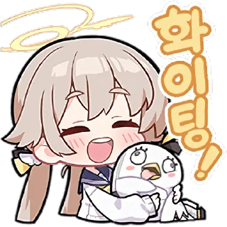 Video sticker 💪 Blue Archive KR KT