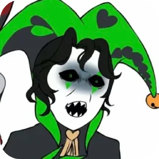 Telegram sticker 😱 Шутовские клоуны @TolR_03