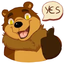 Telegram sticker 👍 Mock