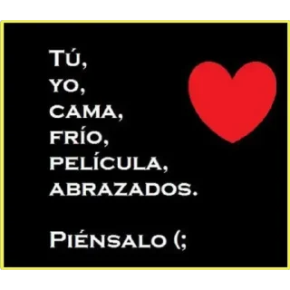 Telegram sticker 😀 frases HOT🔥🔥🔥