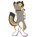 Telegram sticker 😌 RepoFox Mixed