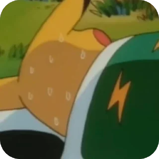 Video sticker 🫥 Pikapika