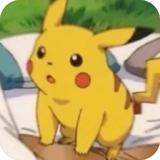 Telegram sticker 🫥 Pikapika