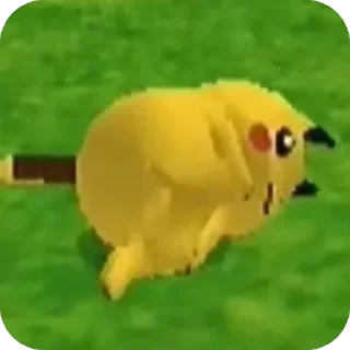 Telegram sticker 😵 Pikapika