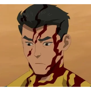 Telegram sticker 😞 Maskless Mark all stickers in https://t.me/invinciblestickers