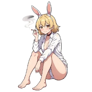 Telegram stiker 🚬 SCNXGirl