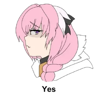 Video sticker 🍆 Astolfo — @stckrRobot