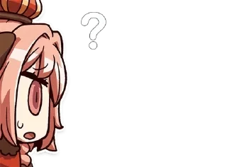 Telegram sticker ❔ Astolfo — @stckrRobot