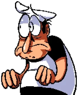 Telegram sticker 😟 PARANOID!!! || @healven_b