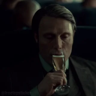 Video sticker 🥂 Hannibal @freetopsticker