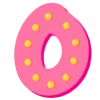 Sticker 🍓 Alphabet and Numbers @comofun