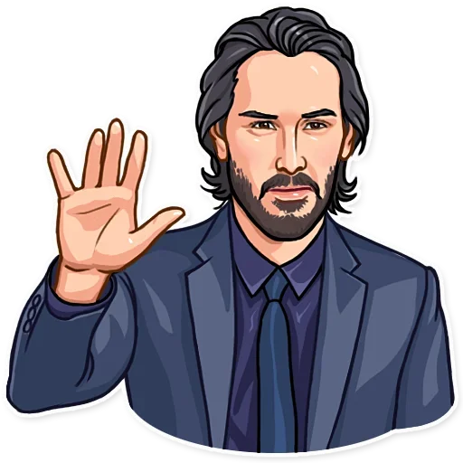 Telegram stiker 👋 クリス :: @fStikBot