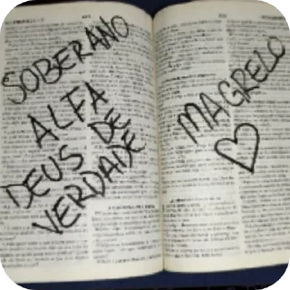 Телеграм стикер ⛓ Abre a mente viado @CaralhoSoberano