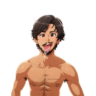 Sticker 💪 Abre a mente viado @CaralhoSoberano