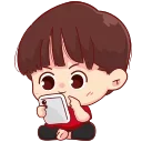 Telegram sticker 😊 ♥️Lovely | @HANGSEED⬝