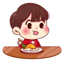 Telegram sticker 😋 ♥️Lovely | @HANGSEED⬝