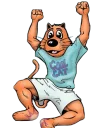 Телеграм стикер 🙌 Cool Cat