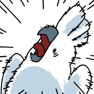 Telegram sticker 💬 시끄러운 앵무새들 By @KakaoEmoticon