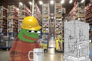 Telegram sticker 👷‍♂️ Admin's wageslaves