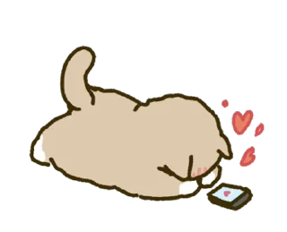 Video sticker 🥰 White Paw Miyao - @TodorokiShouto