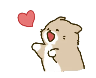 Video sticker 😘 White Paw Miyao - @TodorokiShouto