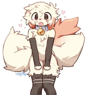 Telegram sticker 🫣 Femboy