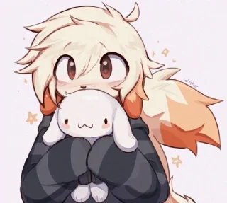 Telegram sticker 😴 Femboy