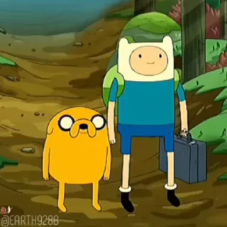 Video sticker 👋 - ᗷY @ahMshY 𓉮 . Adventure Time