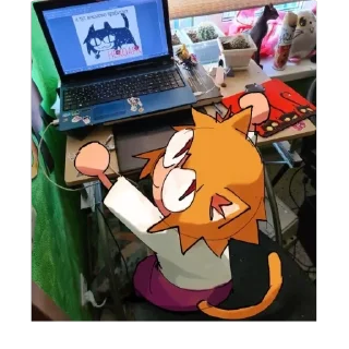 Sticker 🫥 NekoXzero :: @fStikBot