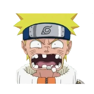 Telegram sticker 😡 Naruto