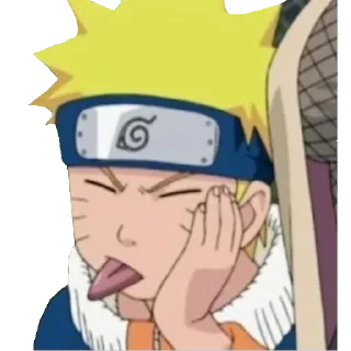 Telegram sticker 😝 Naruto