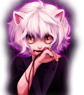 Telegram stiker 😑 Neferpitou ( @Ali_DMC )