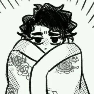 Telegram sticker 💕 - 𝐽𝑂𝐼𝑁 : @AHMSHY . Haikyuu (manga)