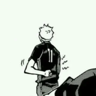 Telegram sticker 💕 - 𝐽𝑂𝐼𝑁 : @AHMSHY . Haikyuu (manga)