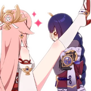 Video sticker 🦊 Waifu Impact