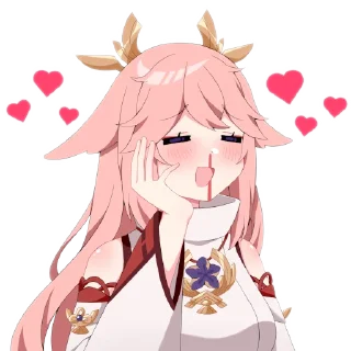 Video sticker 🥰 Waifu Impact