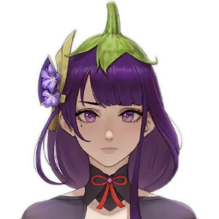 Telegram sticker 🍆 Waifu Impact