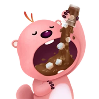 Telegram sticker ⭐ 잔망 루피 11 @moe_sticker_bot