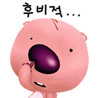 Telegram sticker ⭐ 잔망 루피 11 @moe_sticker_bot