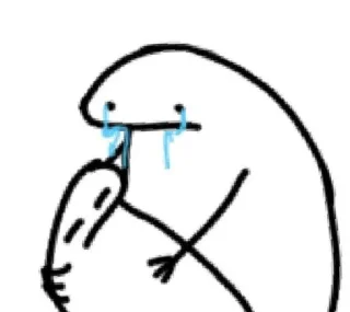 Телеграм стикер 😞 Nanonoe
