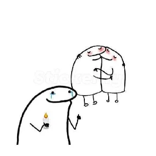 Телеграм стикер 😞 Nanonoe