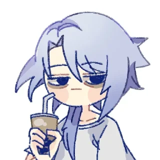 Telegram sticker 🥱 حقوق@kamisato_hoshiko :: @fStikBot