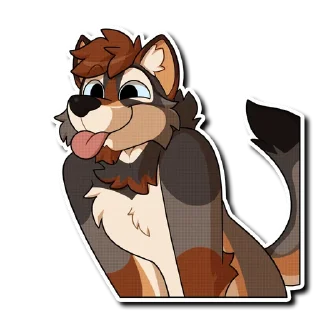 Sticker 👅 Dire