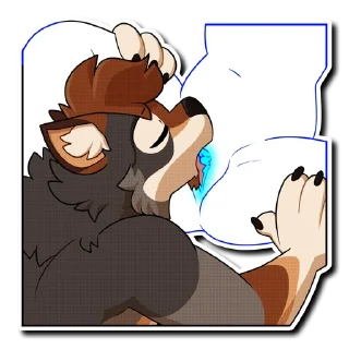 Telegram sticker 💦 Dire