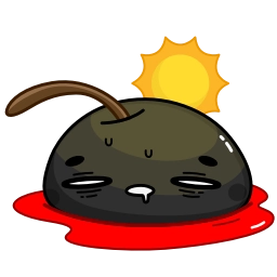Telegram sticker 🥵 Black Cherry :: @fStikBot