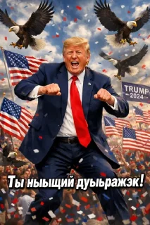 Video sticker 🤩 Ебучий нейро шедевр