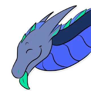 Telegram sticker 👅 Drayuu Dreex Sticker