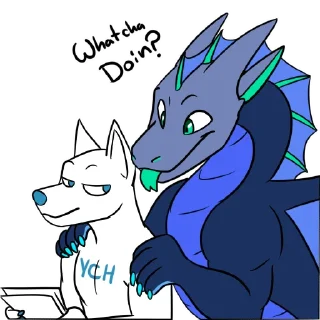 Telegram stiker 👀 Drayuu Dreex Sticker